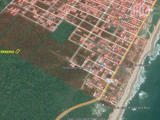 #0652 - Terreno para Venda em Balneário Barra do Sul - SC - 1